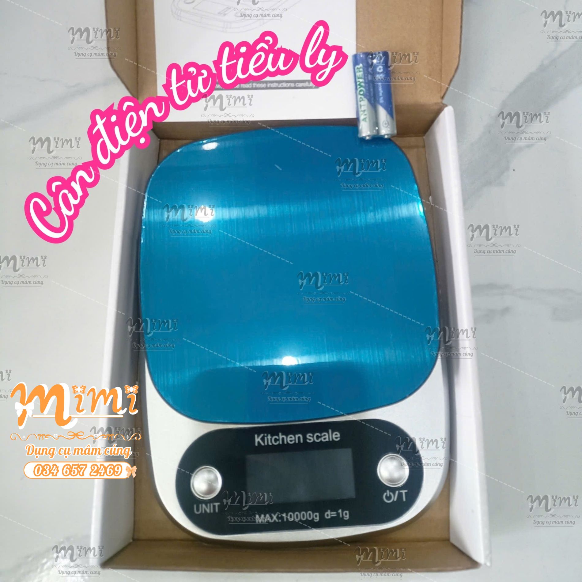 Cân tiểu ly dụng cụ nhà bếp mimi, độ chính xác cao